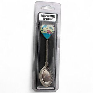 Nassau Souvenir Spoon With Heart-Shaped Dolphin Design